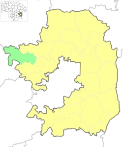 Location of Dūkštos Eldership