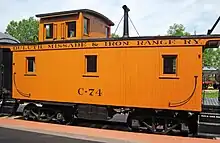 Duluth, Missabe and Iron Range C-74, a caboose built in 1924