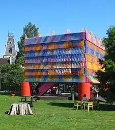 The Colour Palace, Dulwich Picture Gallery, London, by Pricegore and Yinka Ilori, 2019