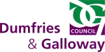 Official logo of Dumfries and GallowayDumfries an GallowaDùn Phris is Gall-Ghaidhealaibh