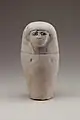 Dummy canopic jar with the head of Imsety
