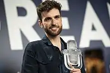 Duncan Laurence, winner of the 2019 contest for the Netherlands.