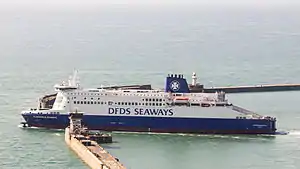 Dunkerque Seaways in Dover