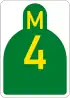 Metropolitan route M4 shield