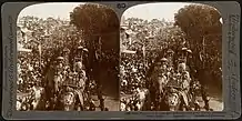 A view of the Durbar Procession of 1903