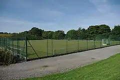 A picture of Durham School's all-weather sports pitch