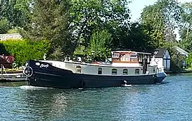 Dutch barge at Henley