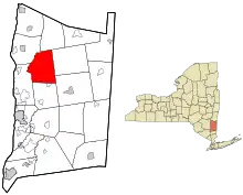 Location of Clinton, New York