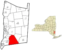 Location of East Fishkill, New York