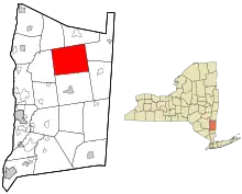 Location of Stanford, New York