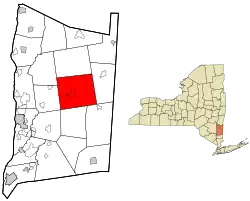 Location of Washington, New York