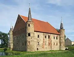 Castle in the village