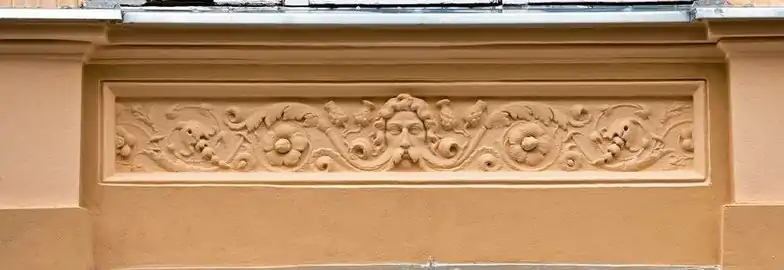 Detail of a cartouche