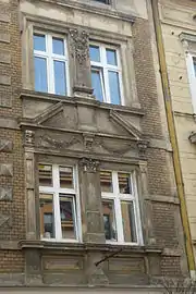 Windows decoration detail before renovation