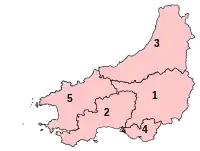 Parliamentary constituencies in Dyfed 2010