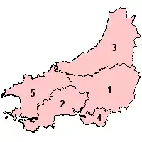 Parliamentary constituencies in Dyfed pre-2010