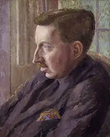 Dora Carrington, Portrait of E. M. Forster, 1924–1925