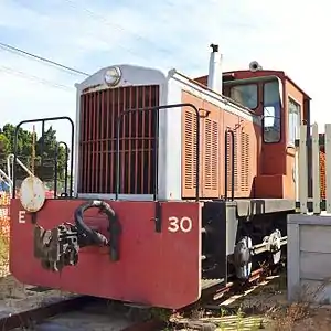 E30 at the Railway Museum, Bassendean, 2014