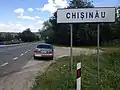 M1 highway entering Chișinău
