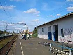 Pravdinsk commuter train station