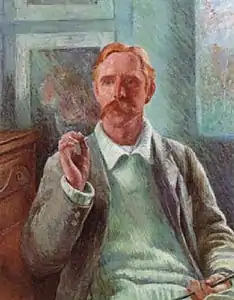 Francis B. Chadwick portrait by his wife