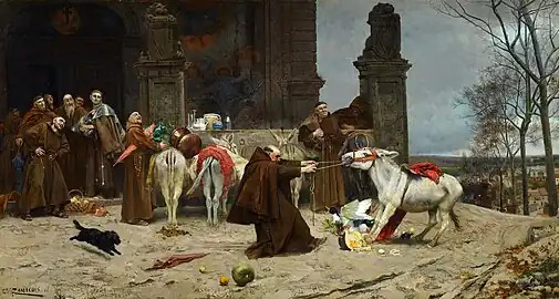 Return to the Convent, 1868