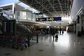 The interior of Terminal 1
