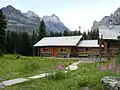 Elizabeth Parker hut in British Columbia in the Canadian Rockies