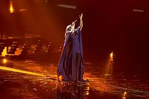 Jamala performing "1944" in Stockholm (2016)