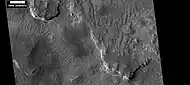 Layers in Arabia, as seen by HiRISE under HiWish program.