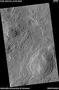 Ridges, as seen by HiRISE under HiWish program