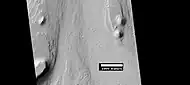 Streamlined feature, as seen by HiRISE under HiWish program