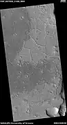 Wide view of ridge network, as seen by HiRISE under HiWish program