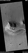 Layers in mesa, as seen by HiRISE under HiWish program