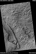 Tilted layers, as seen by HiRISE under HiWish program