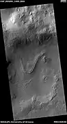 Flow, as seen by HiRISE under HiWish program