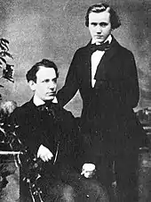 Ede Reményi and Johannes Brahms (1852)