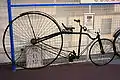 Early safety bicycle (c. 1879) in the Coventry Transport Museum