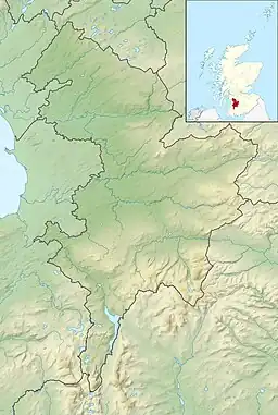 Buiston Loch is located in East Ayrshire