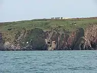 East Blockhouse and lower "Pillbox" - geograph.org.uk - 427497.jpg