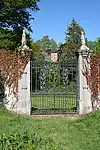 Darnaway, Walled Garden, East. Gatepiers And Gates (Redstone Nursery Gardens)