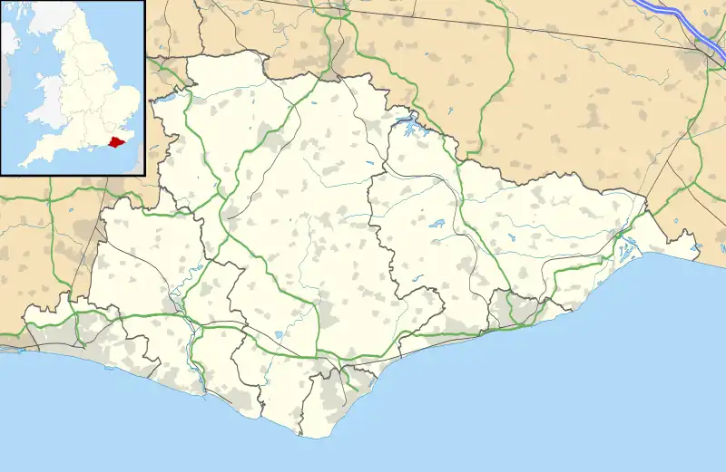 Aldrington is located in East Sussex