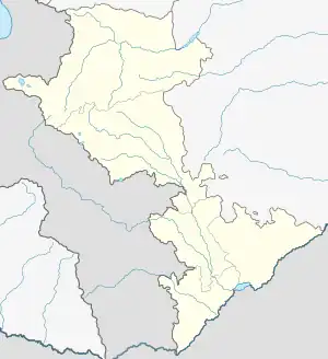 Ərdəşəvi is located in East Zangezur Economic Region