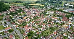 Aerial view of Ebelsbach