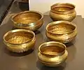 Gold bowls from Eberswalde, Germany (replica)