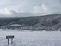 Echenevex in the snow