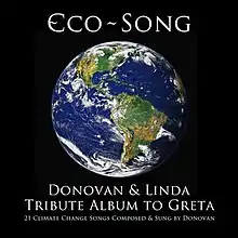 Cover of music album Eco-Song featuring a large image of Earth from space