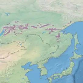 Ecoregion territory (in purple)