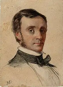Portrait of Edgar Allan Poe, c. 1846