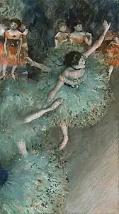 Rocking Dancer Edgar Degas